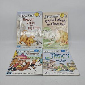 My First I Can Read Biscuit Visits the Big City & Level 1 Books Mixed Lot of 4